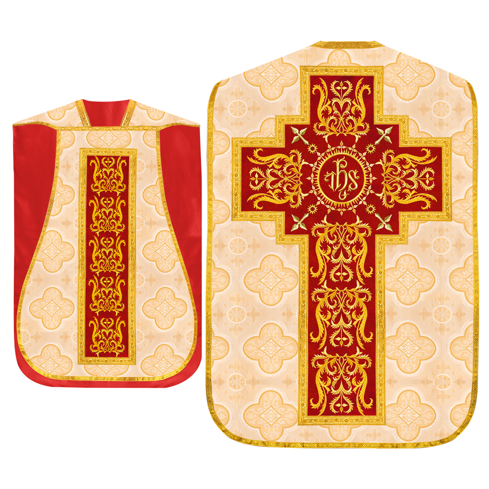 Roman Chasuble with matching stole