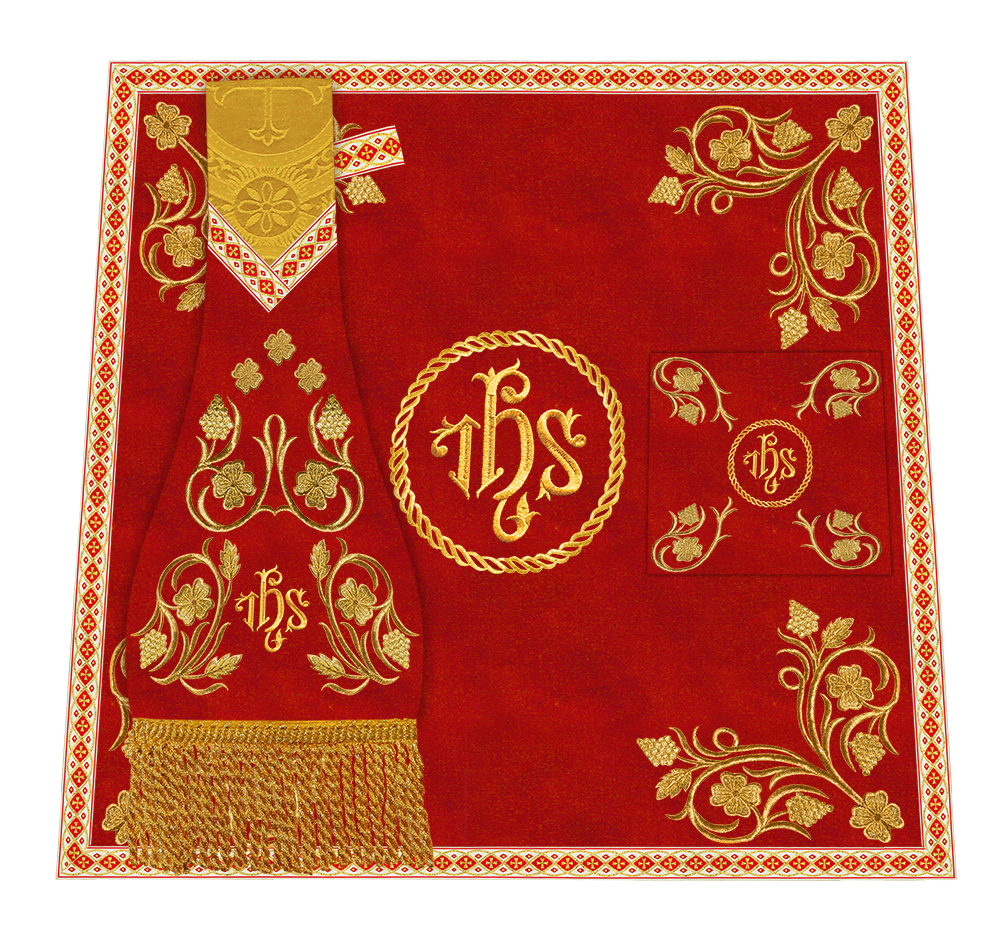 Grapes Embroidery Mass set with Motif