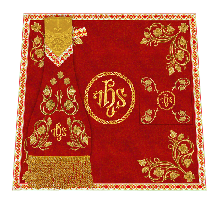 Grapes Embroidery Mass set with Motif