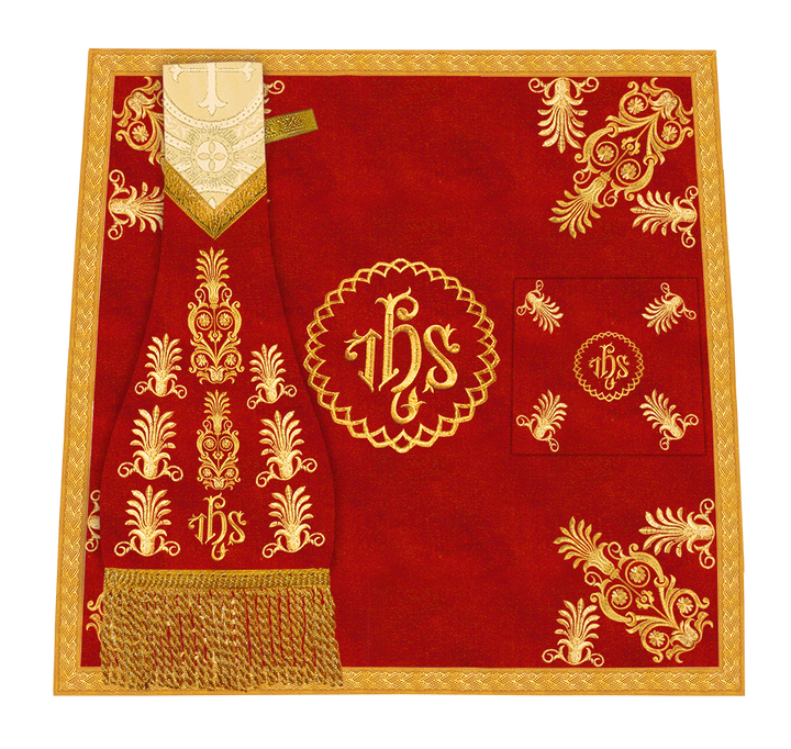 Mass set with solemn designs