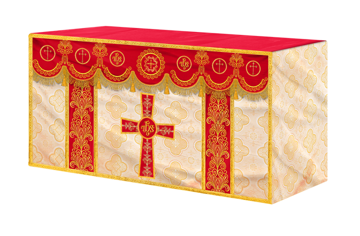 Altar Cloth with Liturgical Motif
