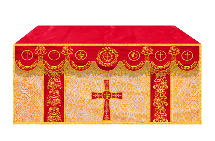 Altar Cloth with Liturgical Motif