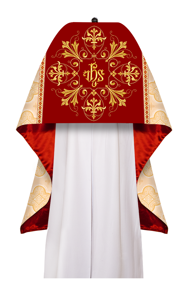 Humeral Veil Vestment with Adorned Liturgical Motif