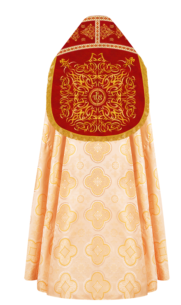 Traditional Embroidered Roman Cope Vestment