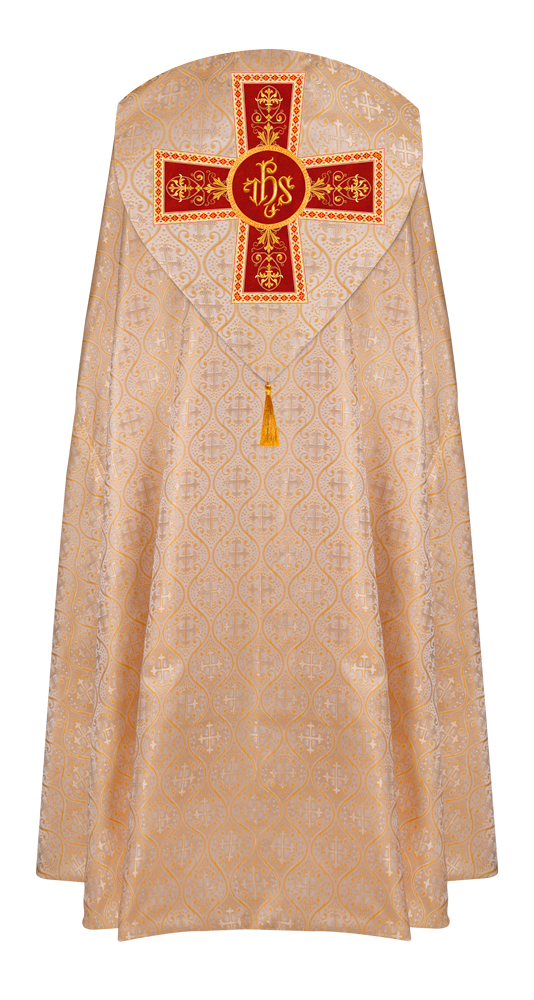 Gothic Cope Vestments With Colour Trims