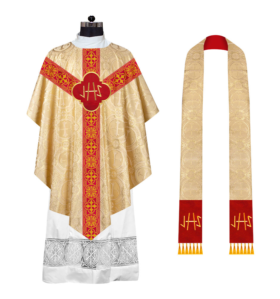 Traditional Liturgical Pugin Chasuble Vestments