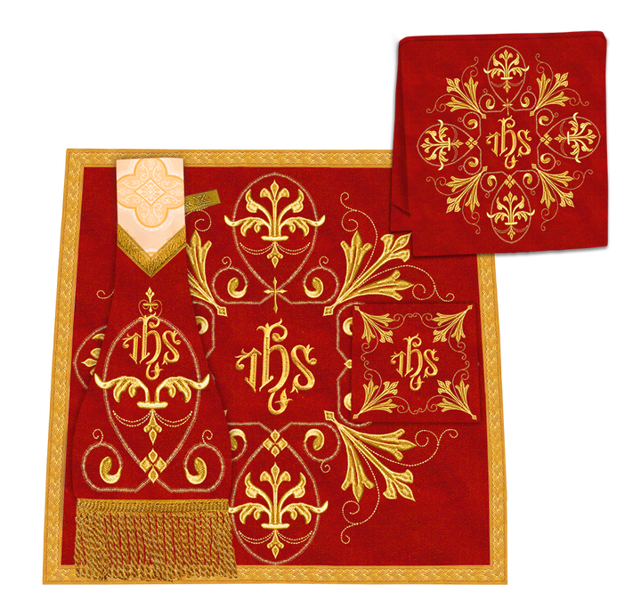 Gothic Chasuble with Ornate Lace