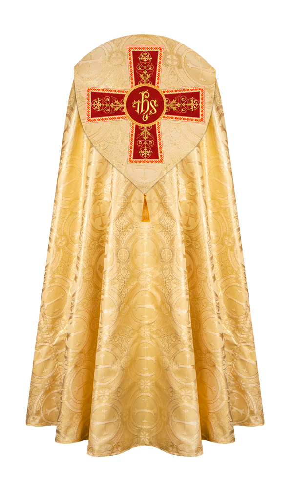 Gothic Cope Vestments With Colour Trims