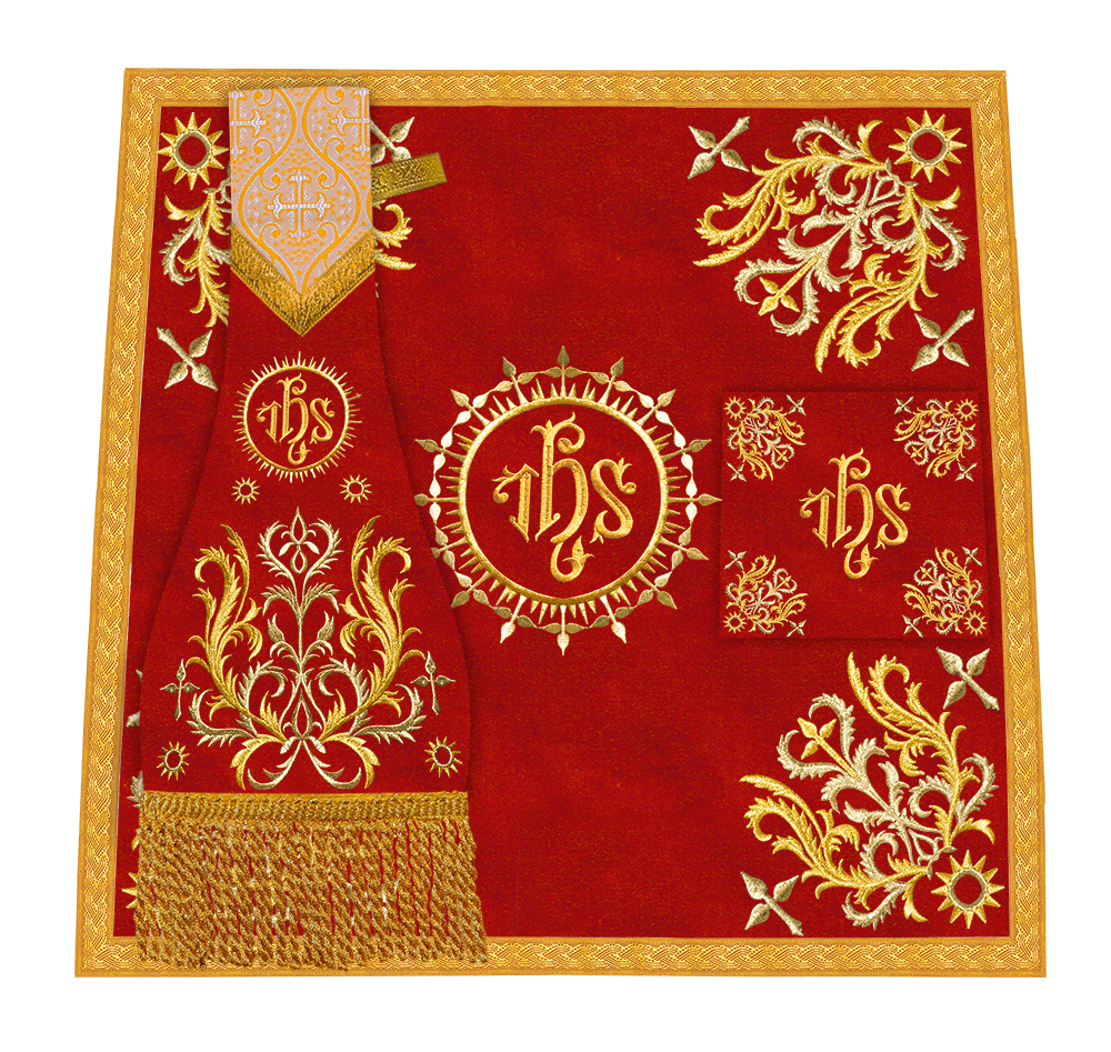 Roman Chasuble with matching stole