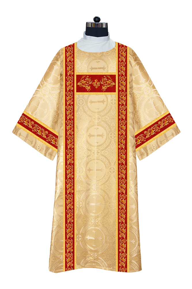 Dalmatics Vestment with Ornate Embroidery