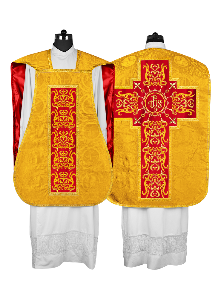 Roman Chasuble with matching stole