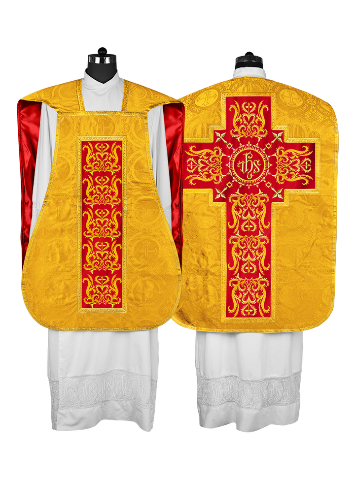 Roman Chasuble with matching stole