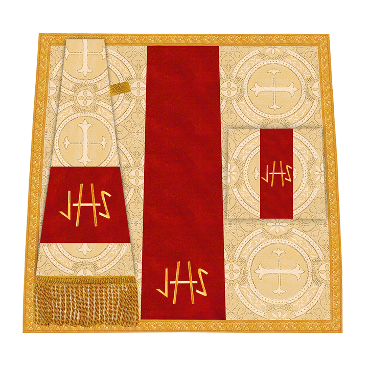 Liturgical Altar Mass Set with adorned motif