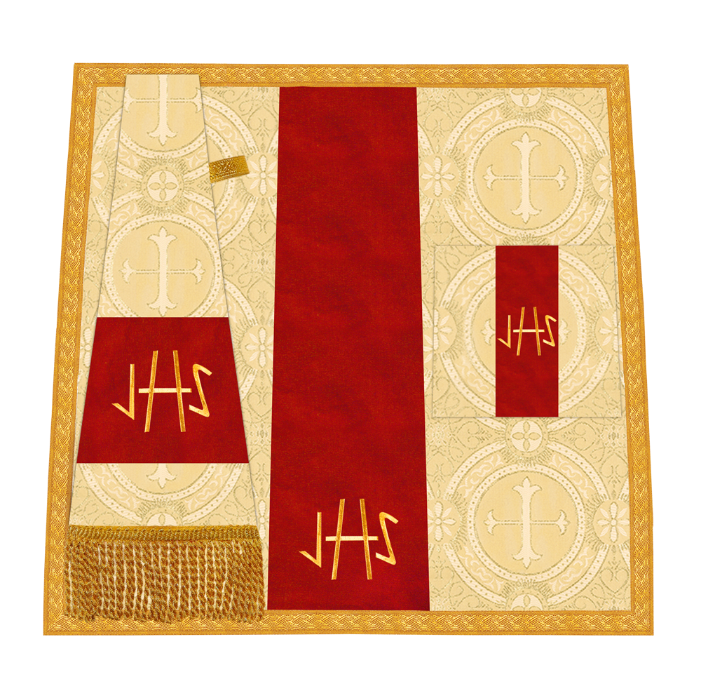 Liturgical Altar Mass Set with adorned motif