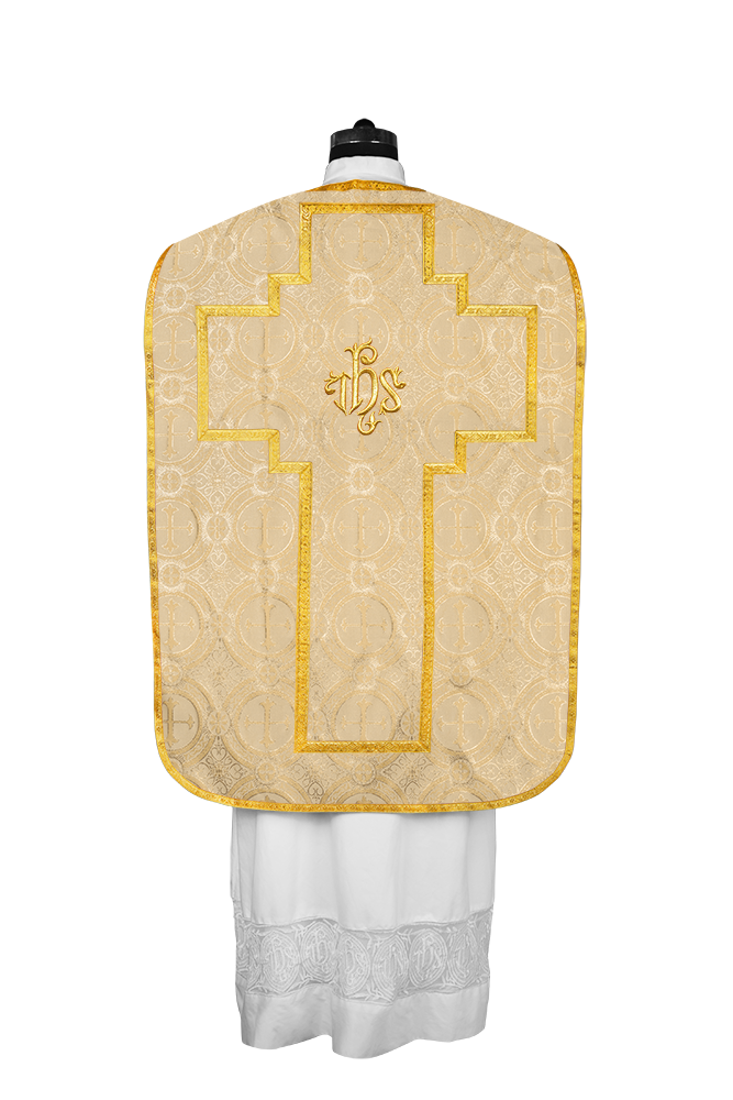 Roman Chasuble with adorned motif