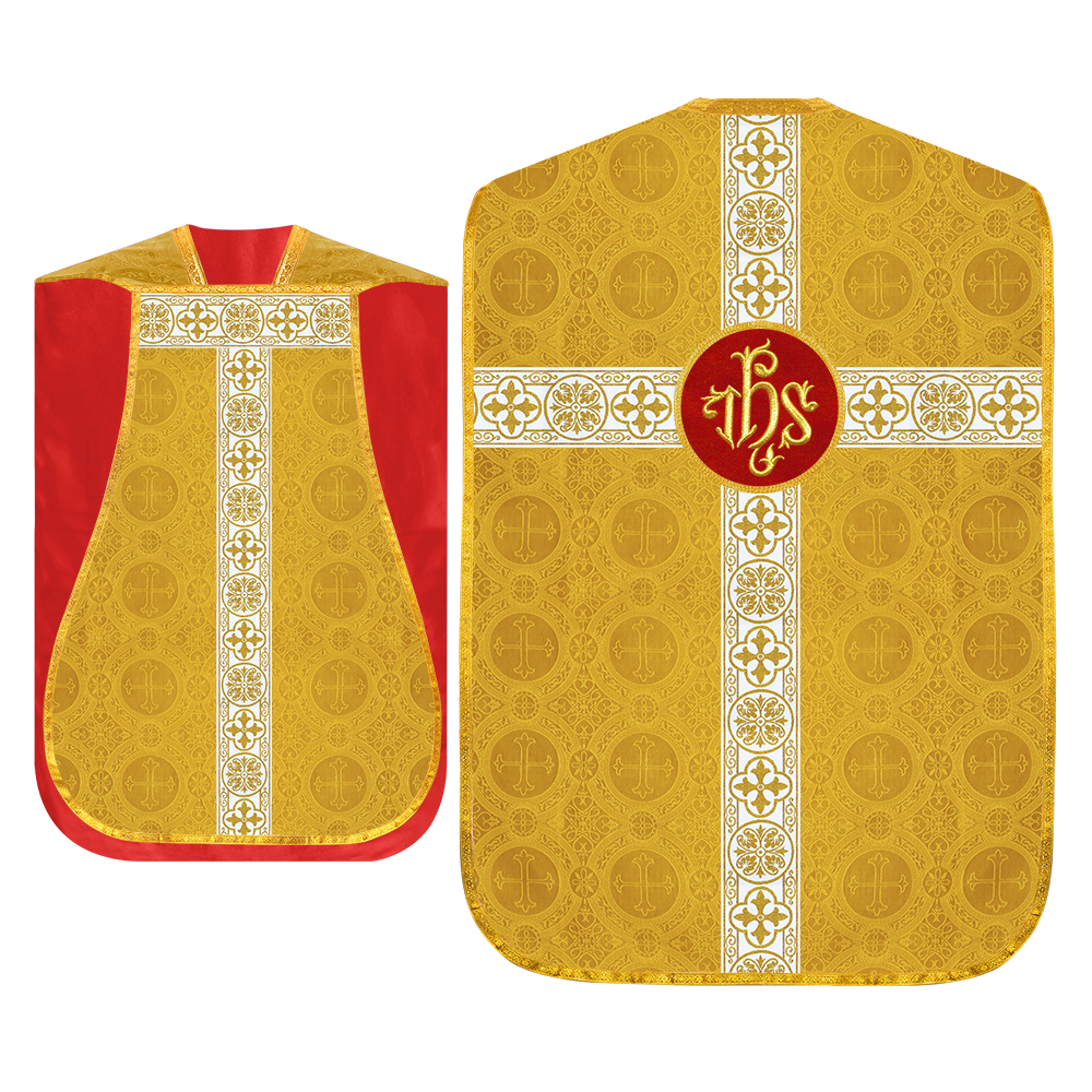 Roman Catholic Chasuble with Spiritual Motif