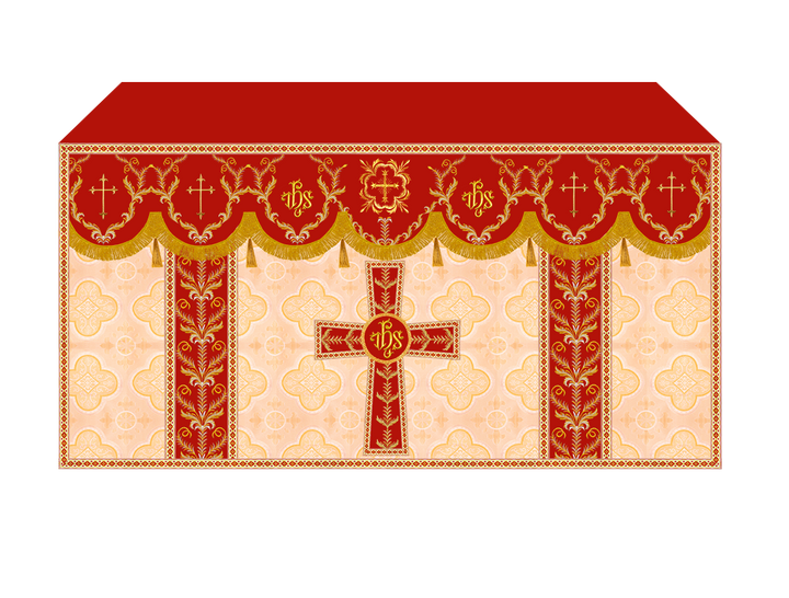 Church Altar Parament with Trims
