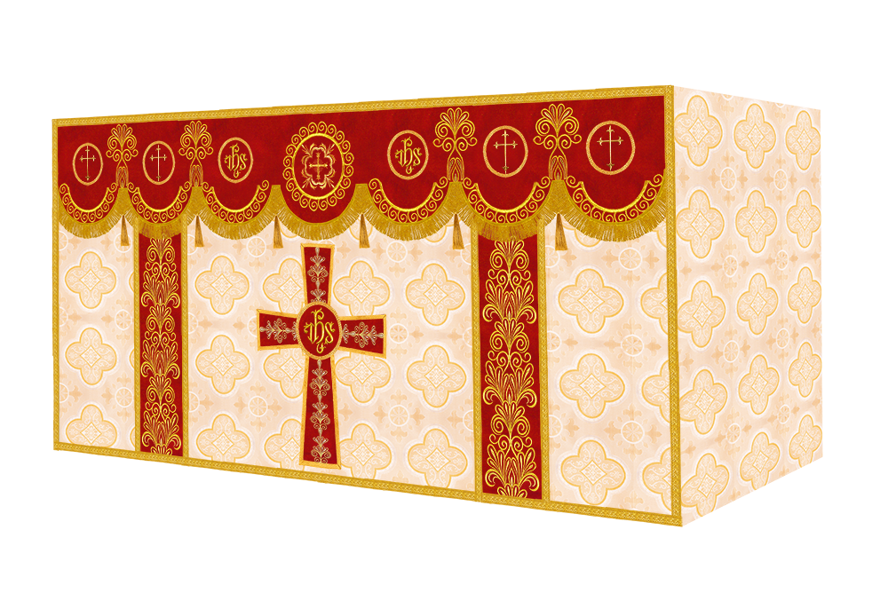 Altar Cloth with Liturgical Motif