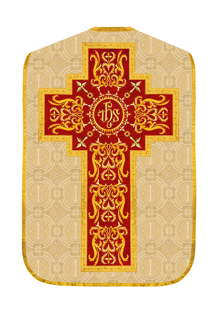 Roman Chasuble with matching stole