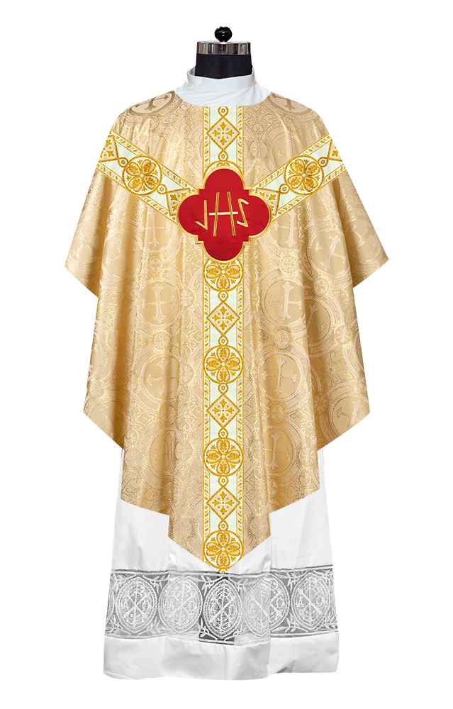 Ornate Liturgical Pugin Chasuble Vestment