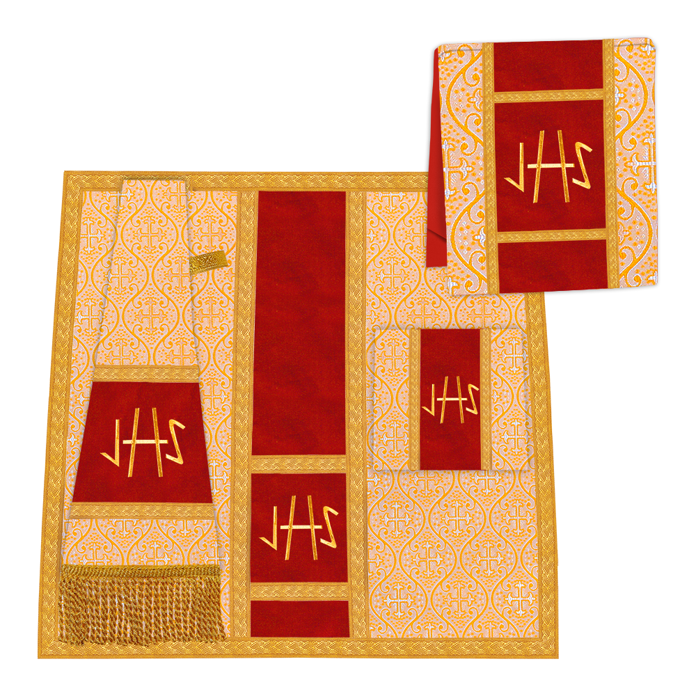 Liturgical Cope Vestments with Ornate Trims