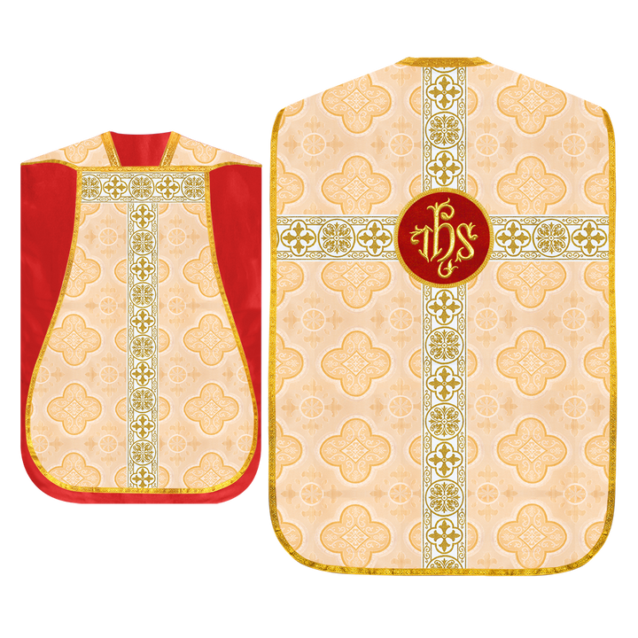 Roman Catholic Chasuble with Spiritual Motif