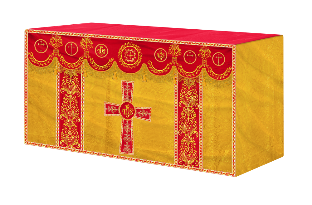 Altar Parament with Motif and Trims