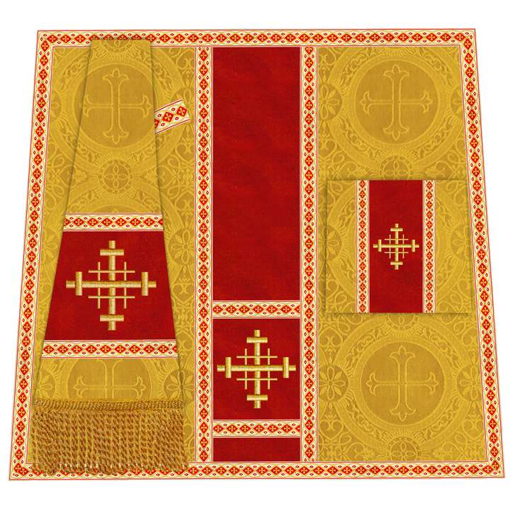 Liturgical Mass set with Cross