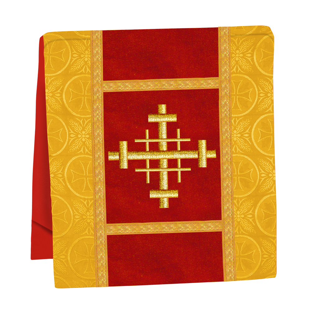 Handcrafted Altar Mass Set with Embroidered Motif