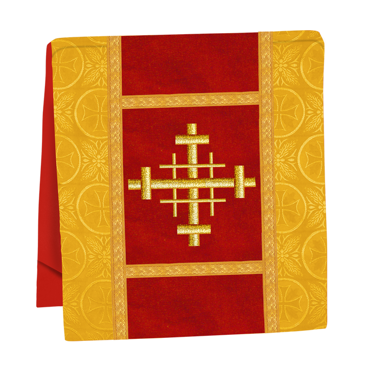 Handcrafted Altar Mass Set with Embroidered Motif