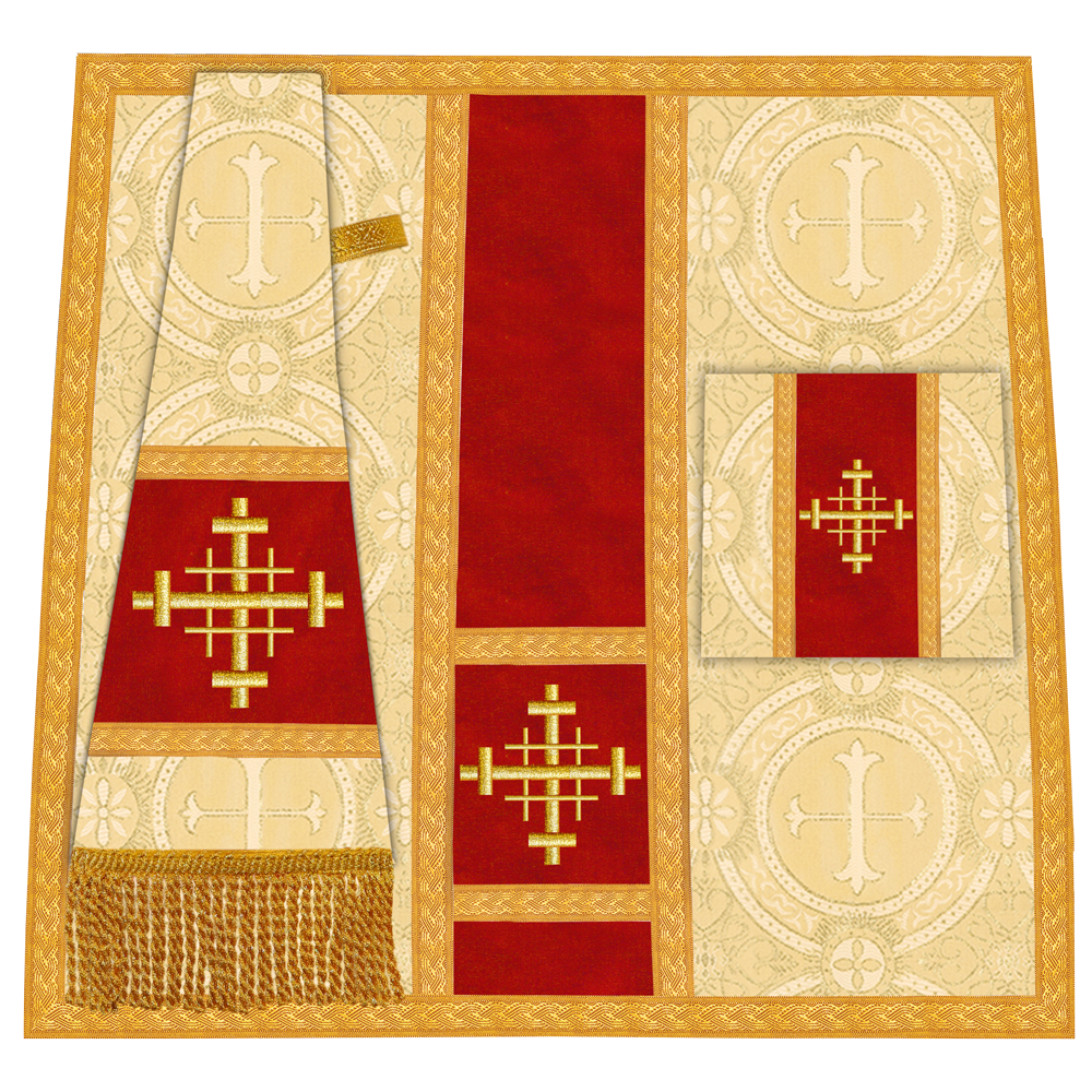 Mass set with Spiritual Cross