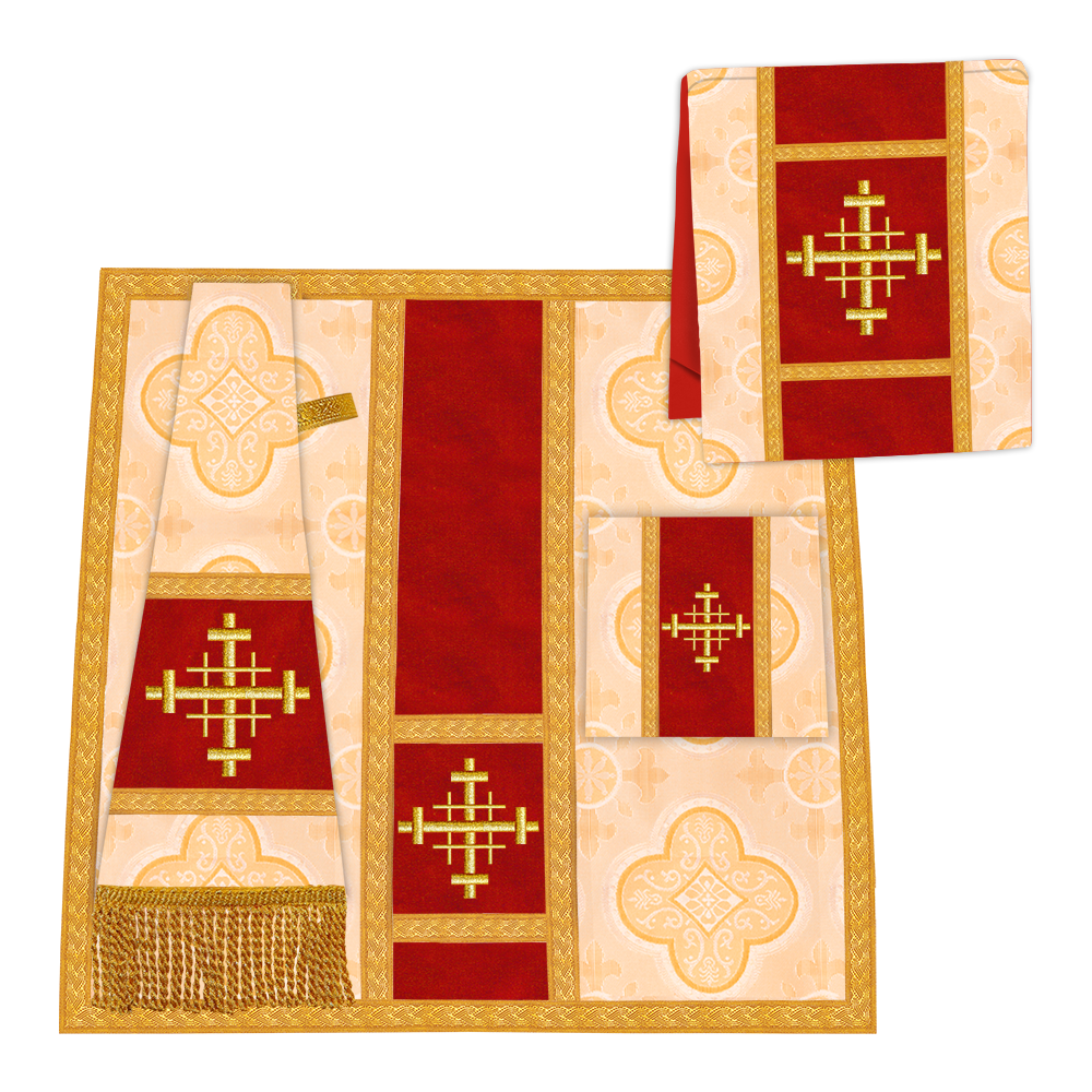 Gothic Cope with embroidered cross