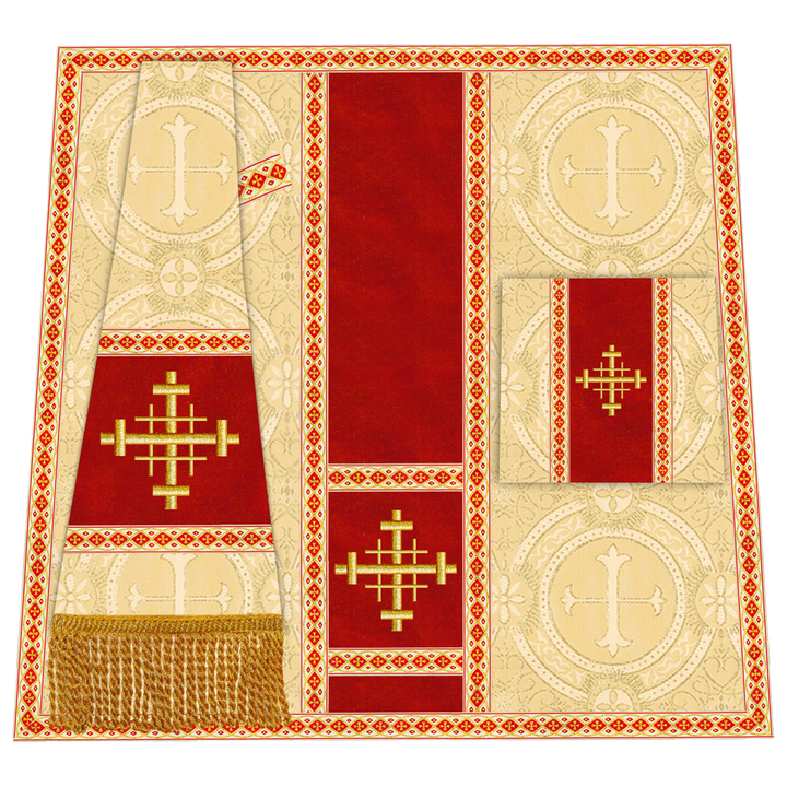 Liturgical Mass set with Cross