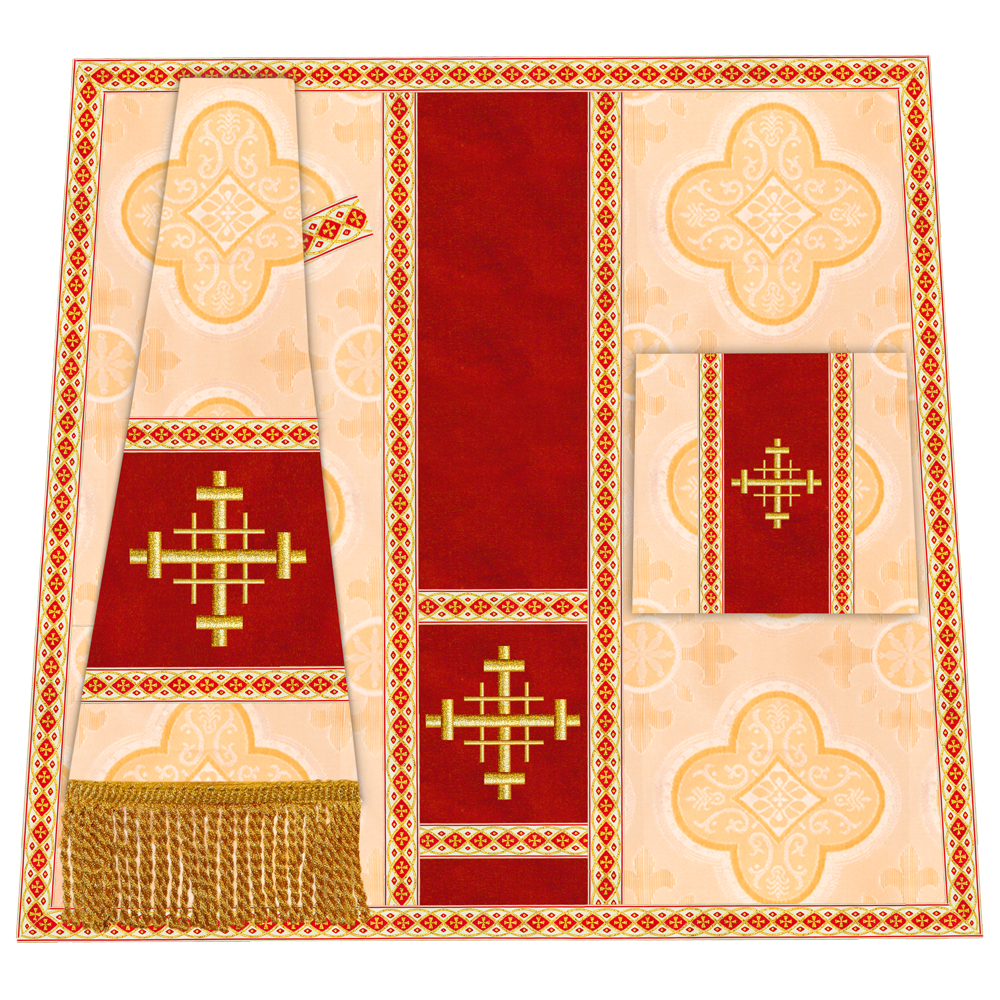 Liturgical Mass set with Cross