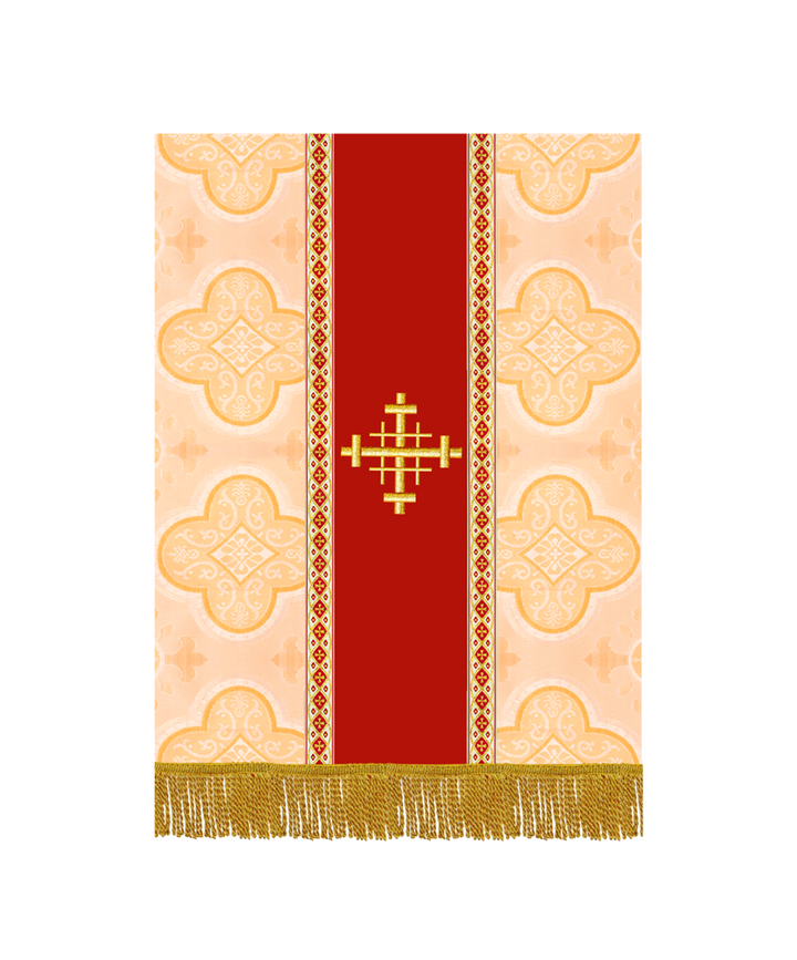 Pulpit/Lectern with Spiritual Motif and Trims