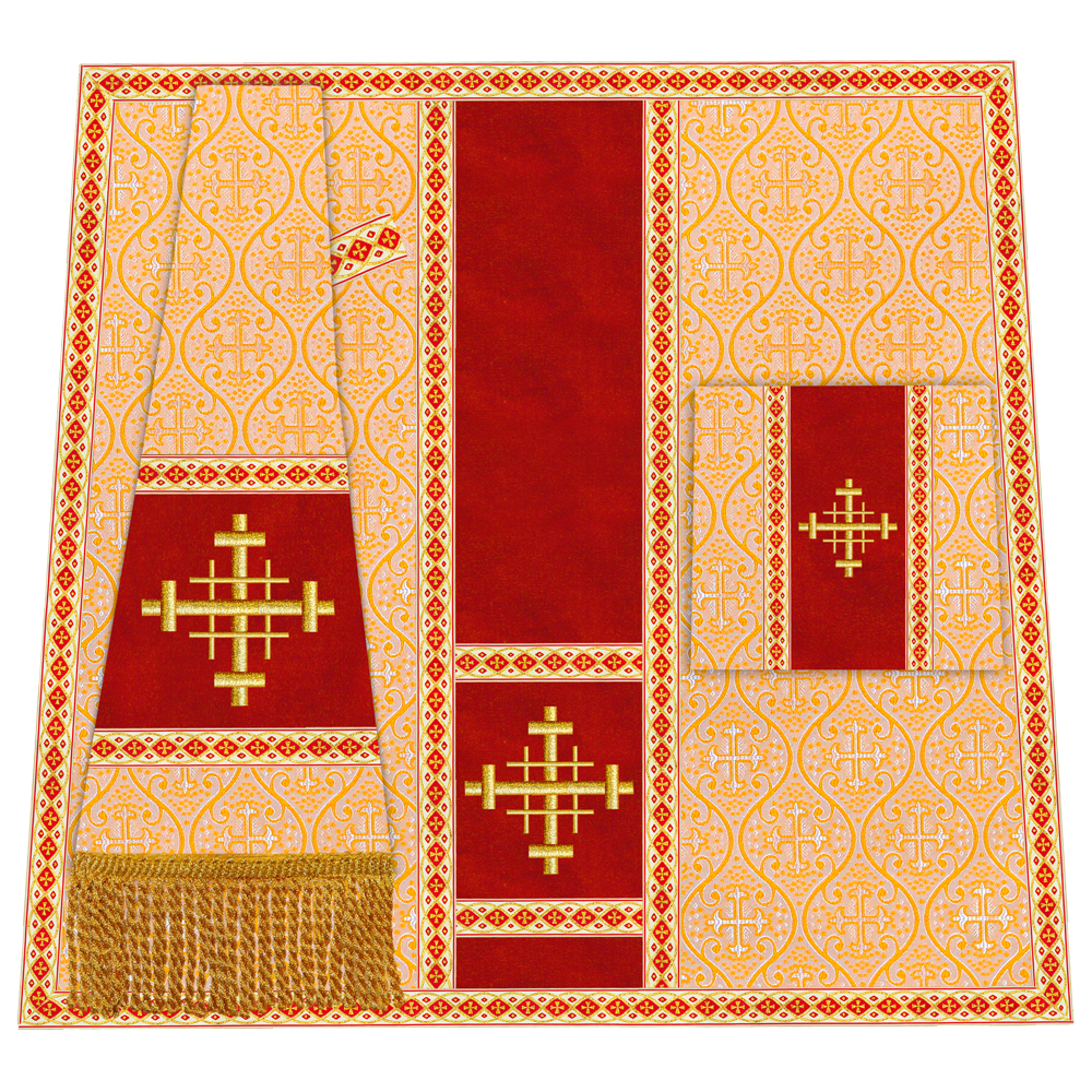 Liturgical Mass set with Cross