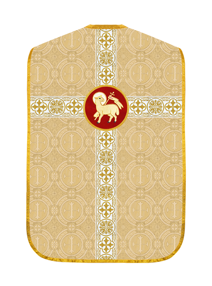 Roman Catholic Chasuble with Spiritual Motif