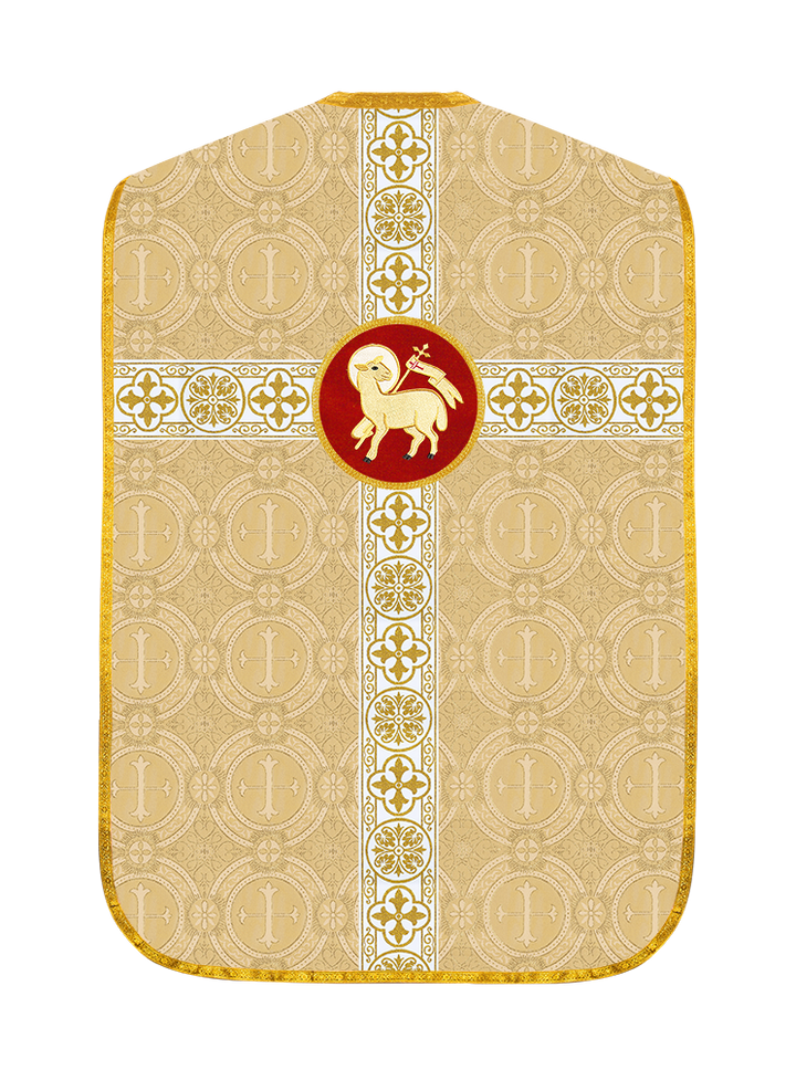 Roman Catholic Chasuble with Spiritual Motif