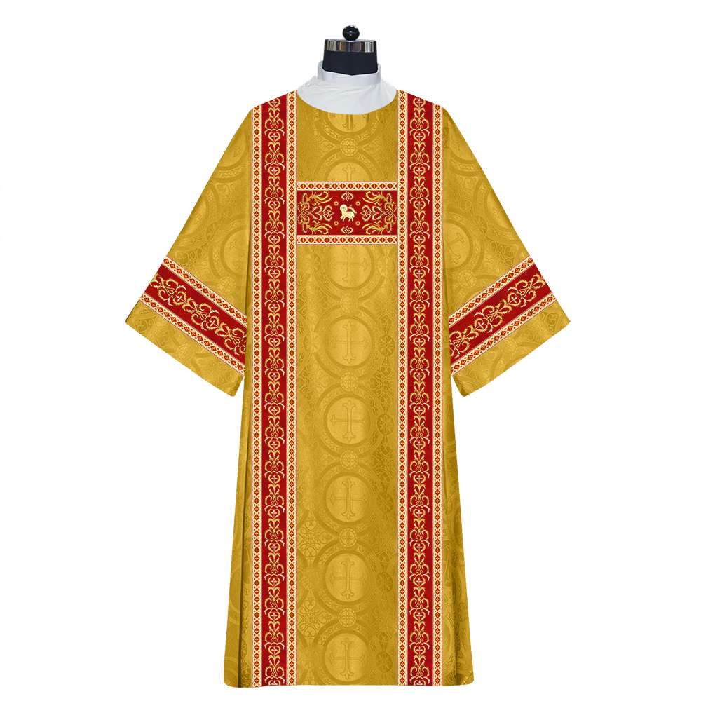 Dalmatics Vestments Enhanced With Woven Braids