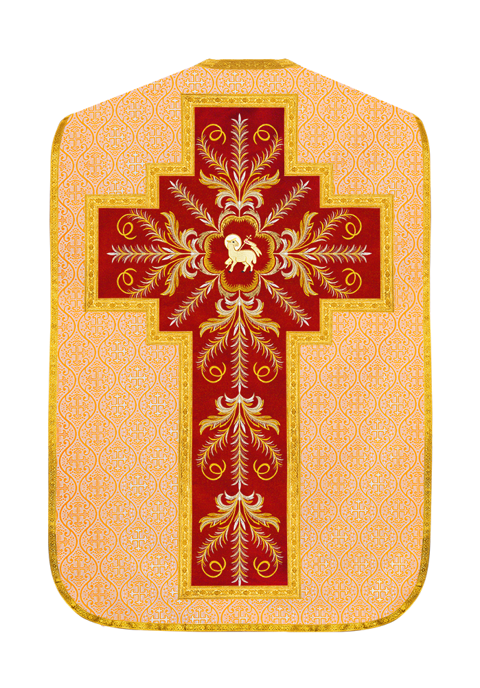 Roman Chasuble with liturgical motifs