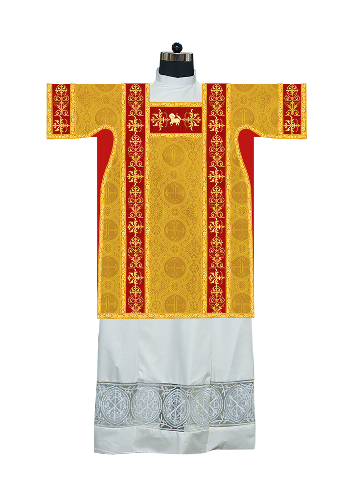 Tunicle Vestment with Adorned Orphrey