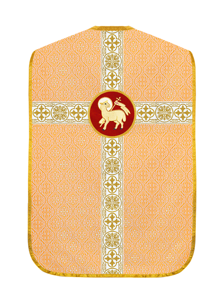 Roman Catholic Chasuble with Spiritual Motif