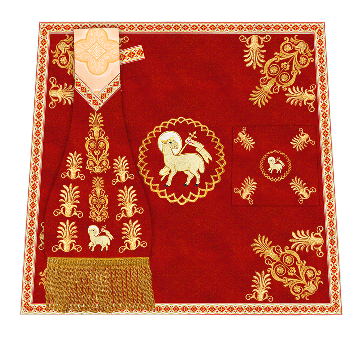 Embroidered Motif and Trims Mass set