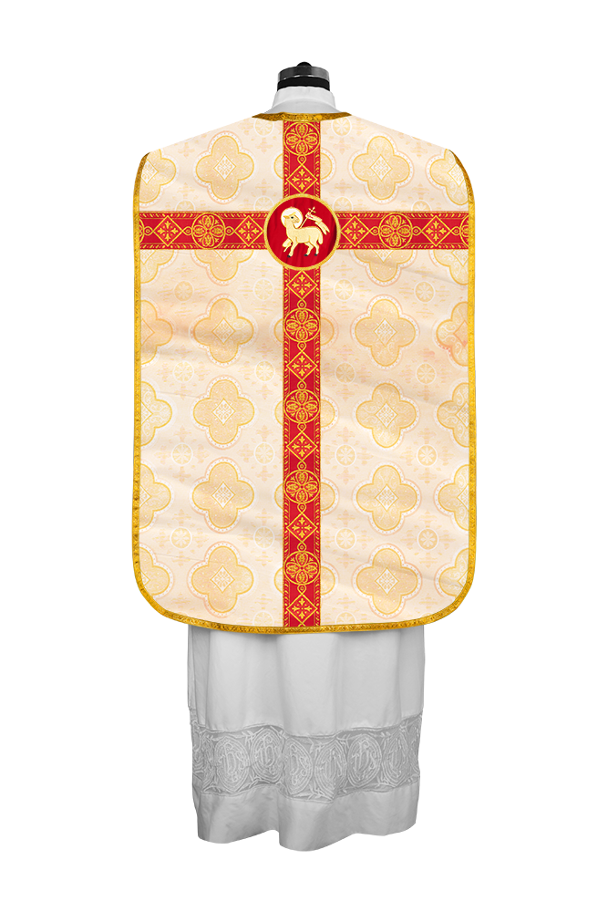 Casulla romana bordada 