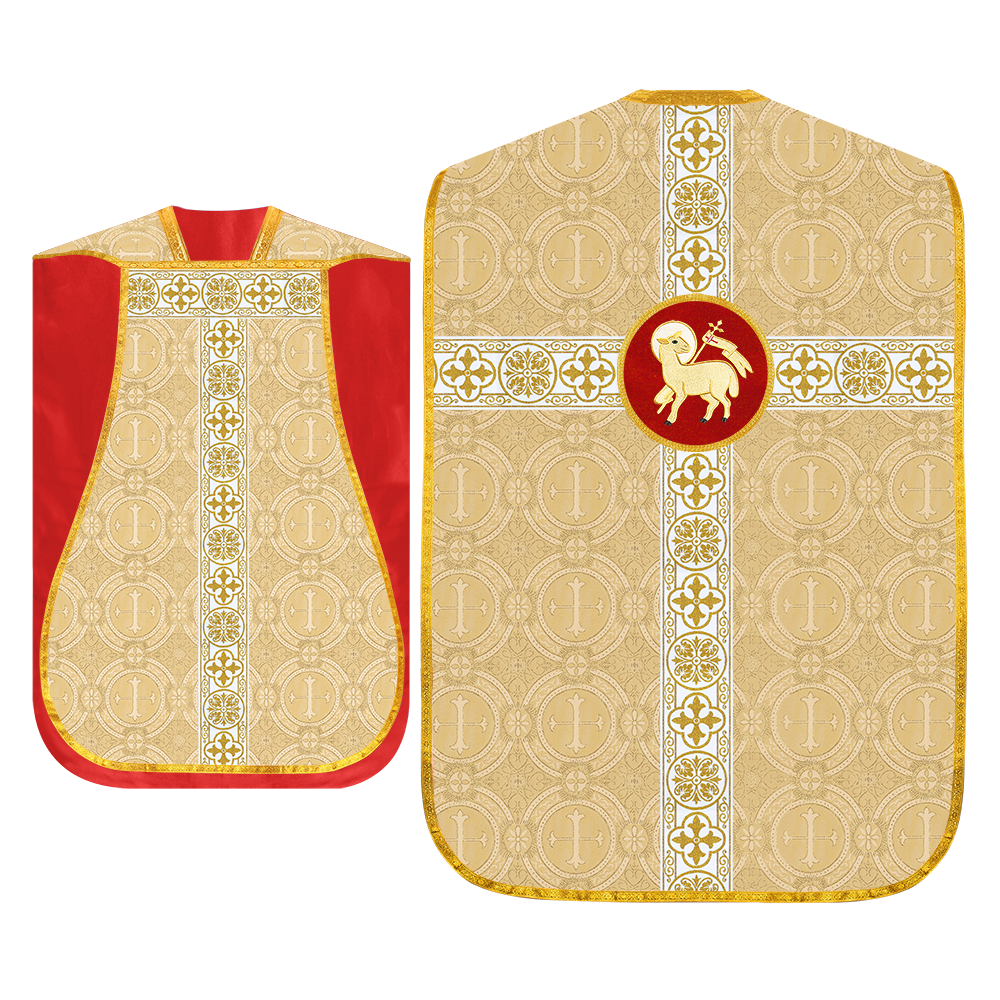 Roman Catholic Chasuble with Spiritual Motif