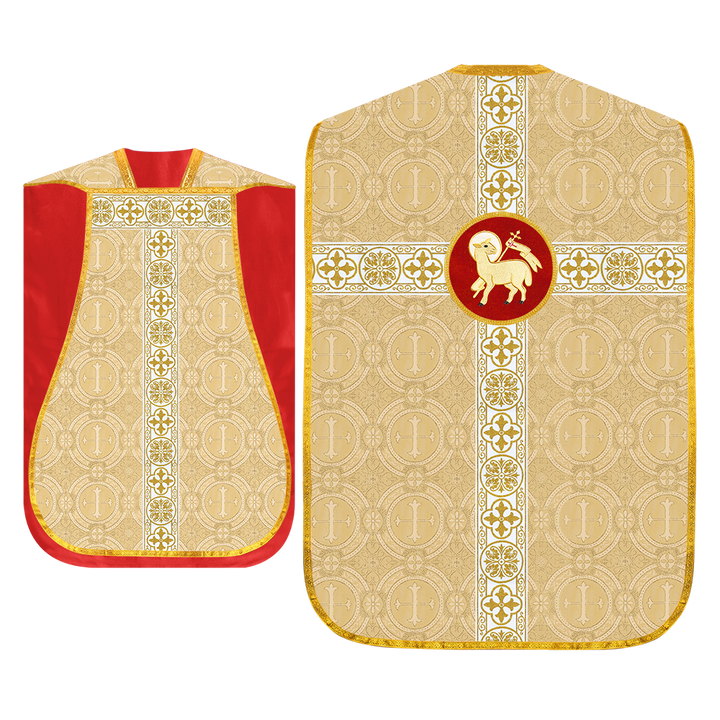 Roman Catholic Chasuble with Spiritual Motif