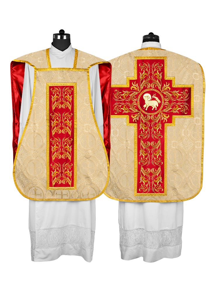 Liturgical Roman Chasuble Vestment