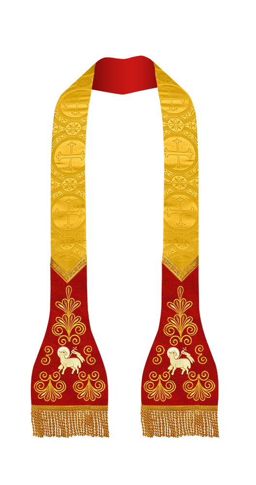 Roman Stole with Liturgical motif