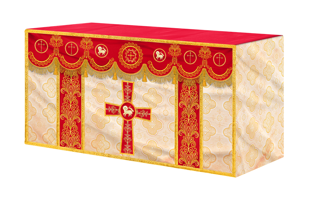 Altar Cloth with Liturgical Motif