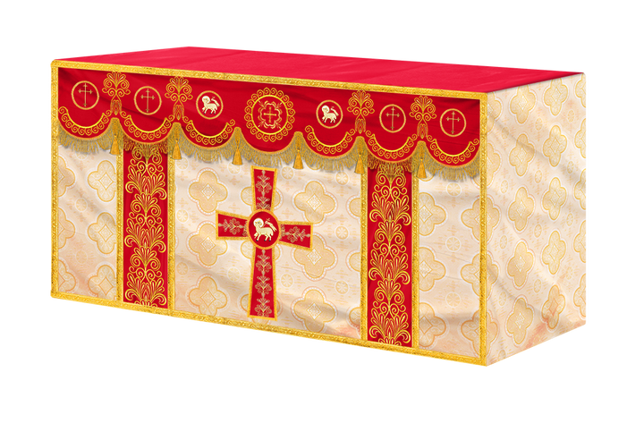 Altar Cloth with Liturgical Motif